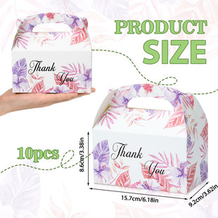 Folding Paper Box Biscuit Box Gift Box High Sense Vintage Gift Box Packaging High Sense Wedding Sugar Box