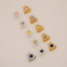 �͹Żʹ��p�׸���18K�~����ɫ΢育��ɢ���{��ʯ�Ϲ� �R܇����