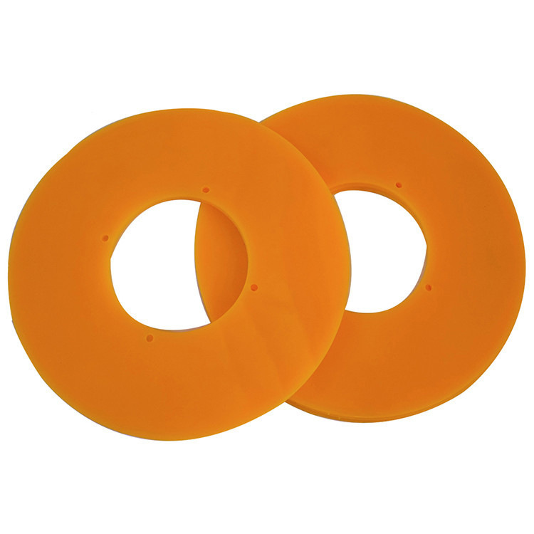 聚氨酯板材 PU聚氨酯板红色 耐磨牛筋优力胶板 减震加工定 制