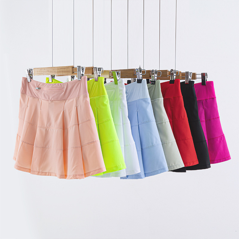 Estilo Simple Color Sólido Poliéster Poliéster Spandex Sin Cuello Fondos Activos Culottes Pantalones Deportivos display picture 1