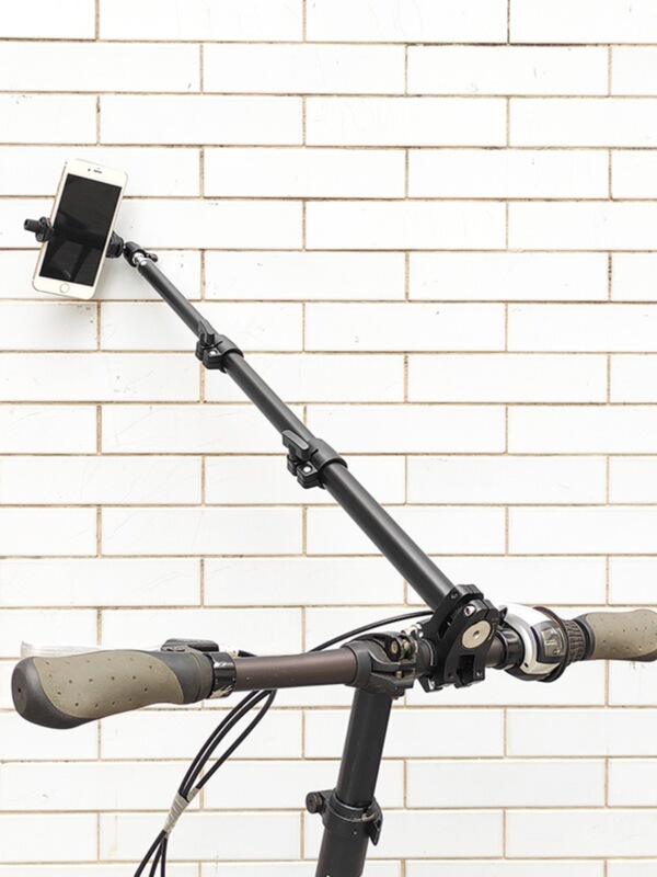 Bicycle Mobile Phone Live Broadcast Extension Bracket Cycling Selfie Electric Mountain Bike Road Bike Sports Camera Selfie Stick