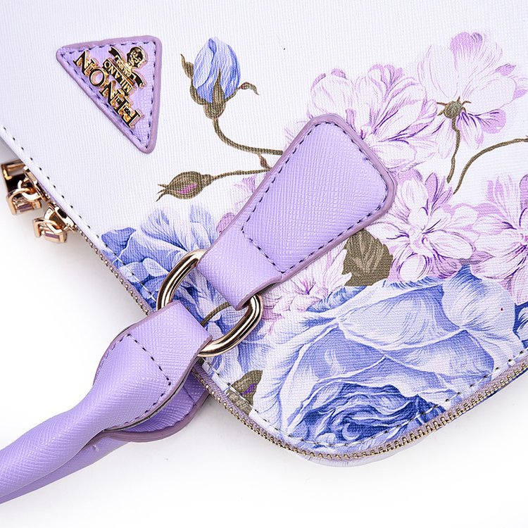 New trendy printed shell bags, European and American women's bags, single-shoulder crossbody hand-held women's bags, cross-border one-piece delivery worldwide undefined