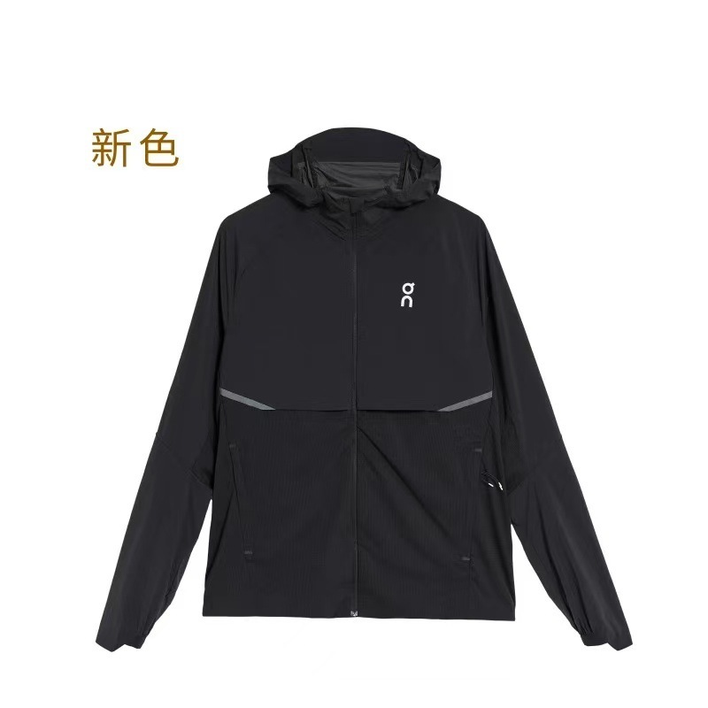 On アンパオ CoreJacket 男女兼用 スポーツ フィットネス ランニング 日焼け止めジャケット フード付き スキンジャケット ドロップシッピング対応 日焼け防止 通気性|undefined