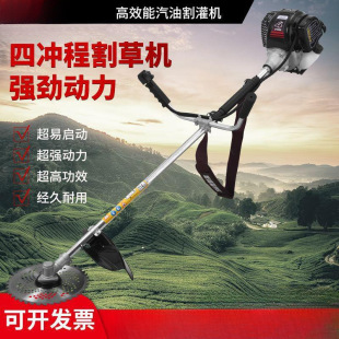 Lawn Mower Backpack Side-Mounted Four-Stroke High-Power Agricultural Small Household Imported Multi-Functional Weeding