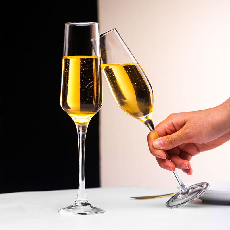 Vaso de champagne francés Vaso de champagne espumoso Vaso de champagne creativo Vaso de vidrio Vaso de vidrio Vaso de vidrio Vaso de vidrio
