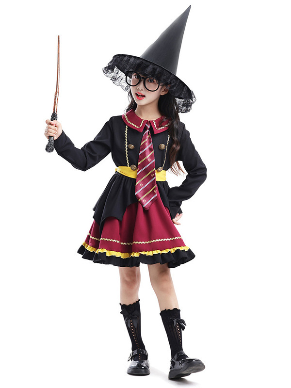 2025 新しいハリーポッターコスプレ衣装女の子大人親子衣装コミコンパフォーマンスマジシャンスーツ|undefined