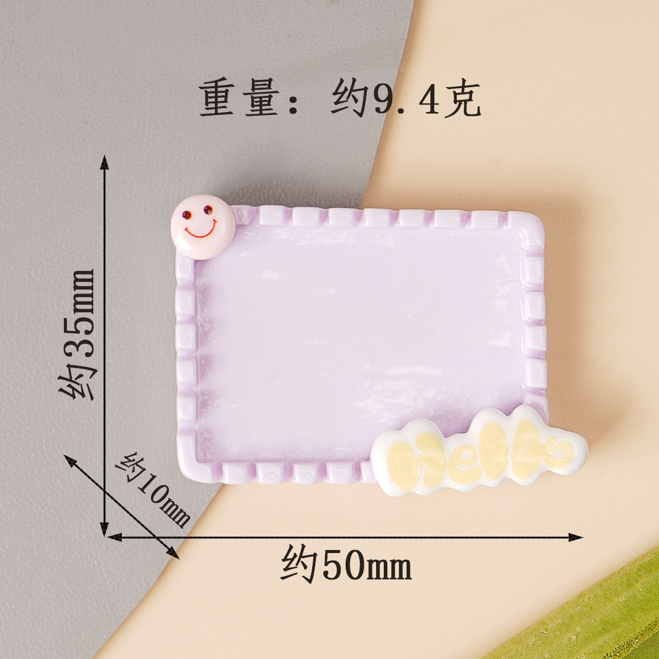 Bandeja miniatura para casa de muñecas, accesorios DIY de resina