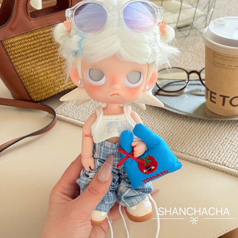 Zsiga Spring/Summer Cute Sweet Style Doll Outfit Set for 8-Inch Movable Bjd Dolls 20cm Zsiga Spring/Summer Cute Sweet Style Doll Outfit Set for 8-Inch Movable Bjd Dolls 20cm