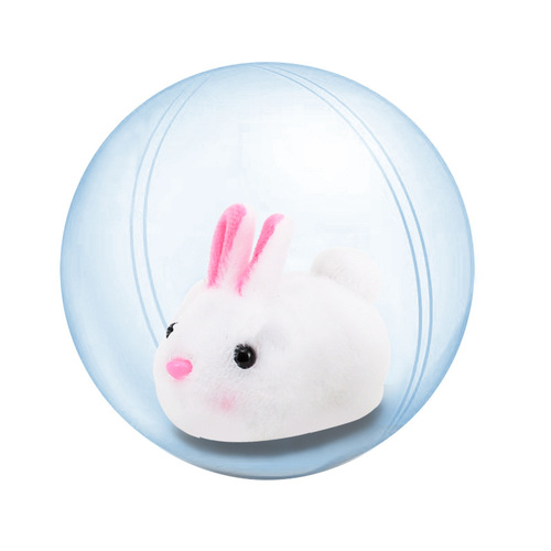 Children's Electric Tumbling Rabbit Hamster Turning Fun Cute Cat Plush Toy Baby Learning to Climb Wholesale