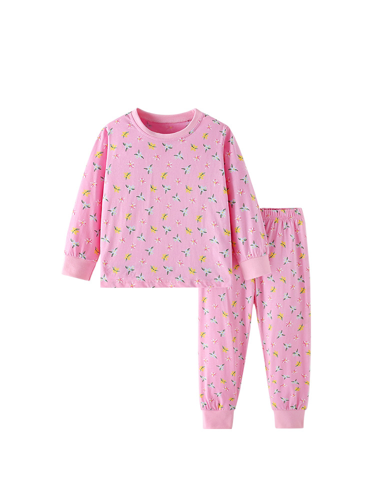 Traje de niña malwee transfronterizo otoño e invierno nuevo estilo europeo y americano camiseta de cuello redondo para niños pequeños y medianos