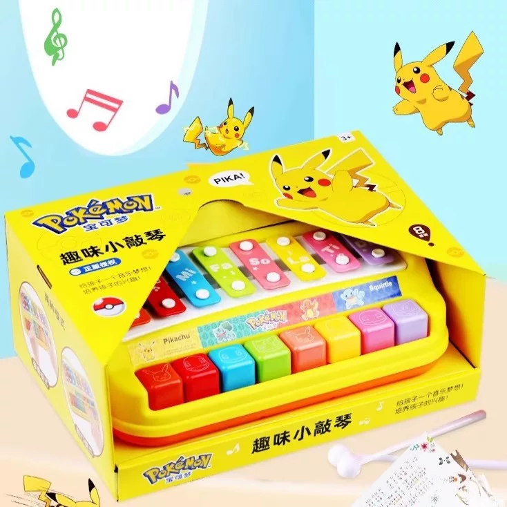 Металлофон, музыкальные инструменты, музыкальная игрушка, Покемон
