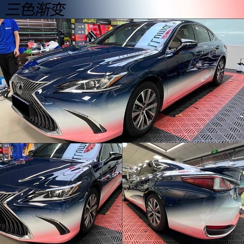 Suitable for Gradient Car Color Change Film, Full Car Wrap Film, Color Matching Car Film, Tesla Modified Car Wrap, Car Paint Film