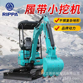 RIPPA/立派R322L小型挖掘机农用工程家用微挖小挖机挖地2吨多功能