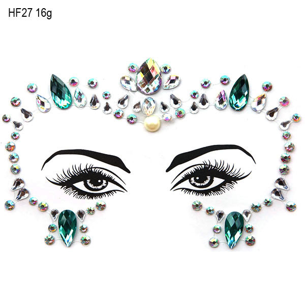 Crystals face sticker ˮü걦ʯ곧