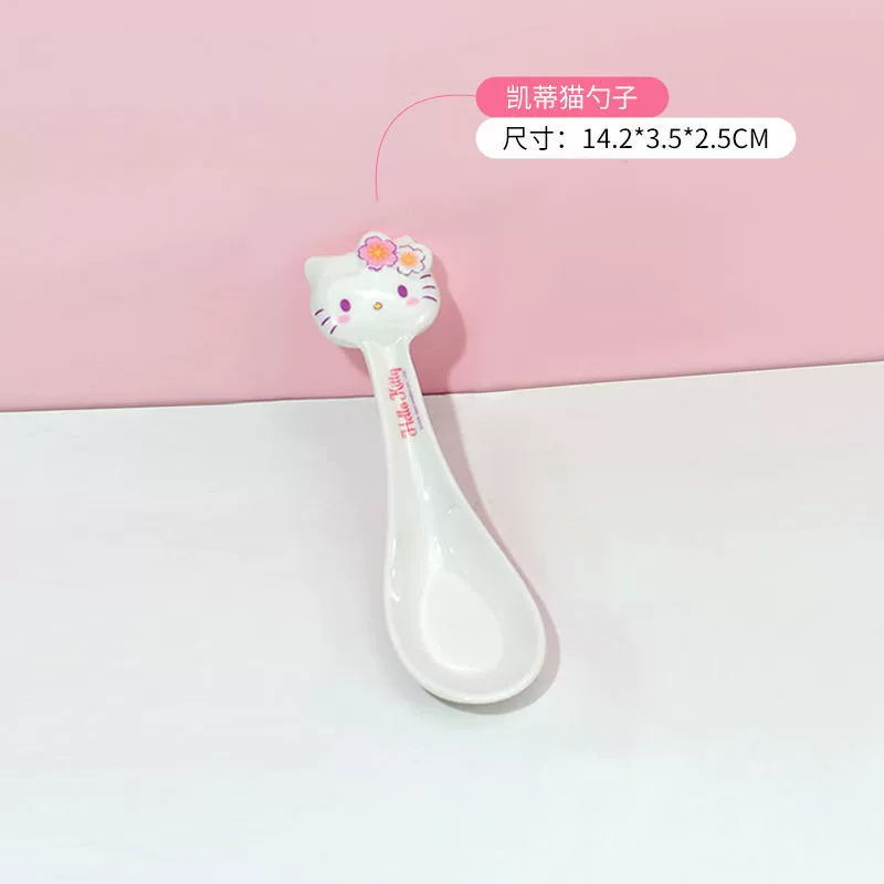 Суповая чашка (Sanrio Hello Kitty) 550 мл, милая розовая мультяшная посуда набор