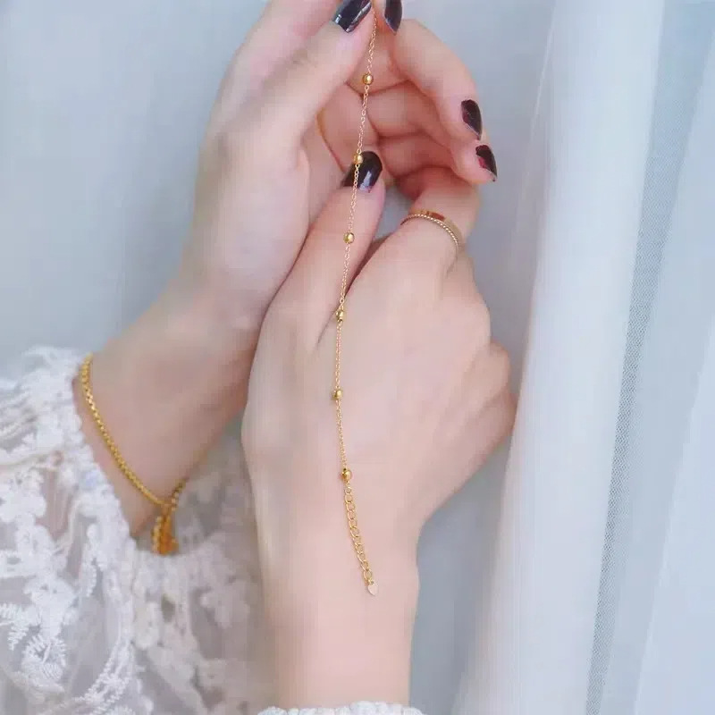 S925 plata esterlina chapada en oro de 14 quilates clásico peones de oro para mujeres de verano viaje de moda versátil diseño minimalista accesorios de pie