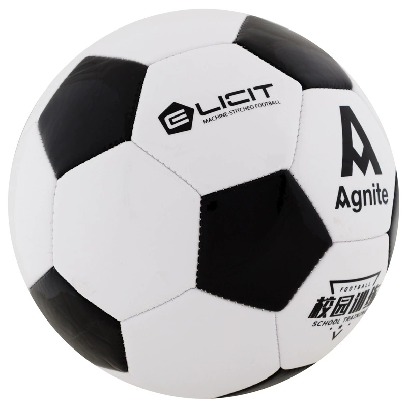 得力 Anginet F1203_5 PVC machine sewing football PVC regular 11 -person machine sewing football standard ball