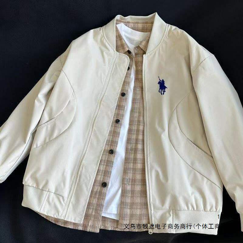 美式飞行员夹克外套潮男女街头潮牌宽松休闲百搭棒球服黑色高品质