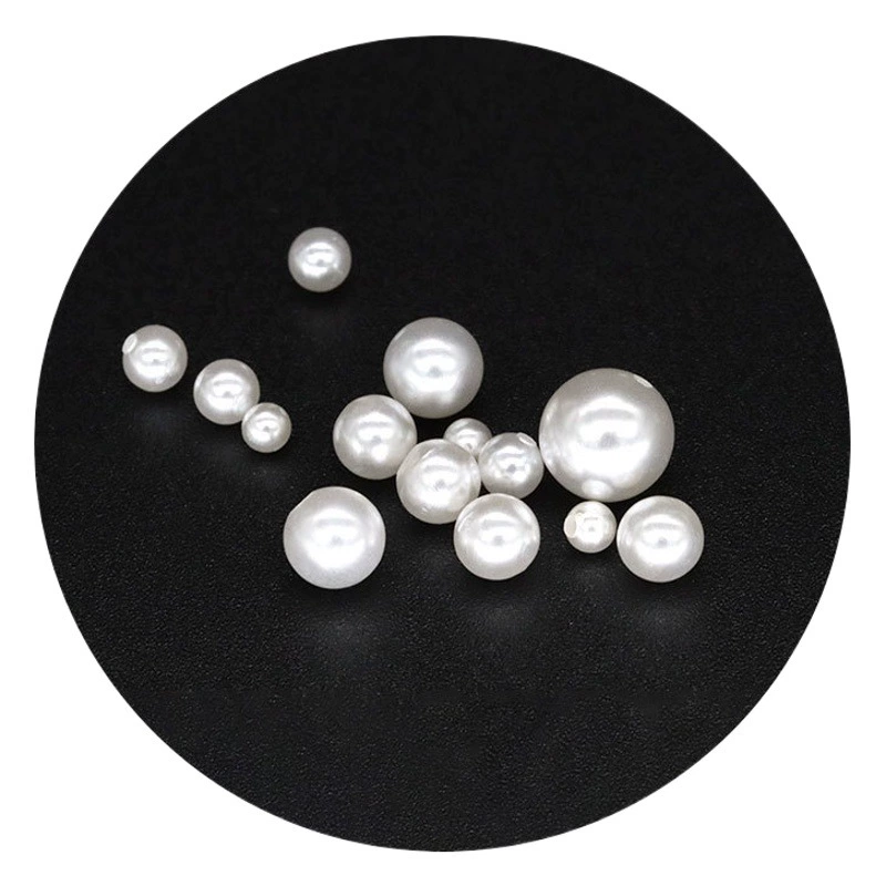 Трансграничная коммерция прозрачный шарик для губ, пирсинг ювелирные украшения, носовые шипы, прозрачные жемчужные акриловые шарики для губ, оптовые продажи в Европе и Америке