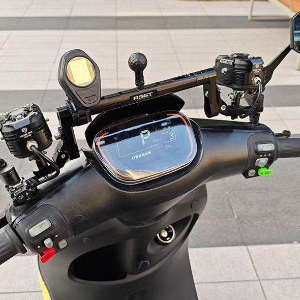 Suitable for Jihua Ninebot Niu Modified Aluminum Alloy Multifunctional Balance Bar Extension Phone Holder Crossbar