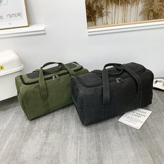 厚みのあるキャンバスの大容量の手荷物バッグのデザイン、アウトドアキャンプ衣類、キルト、移動用収納バッグ、ファッショナブル