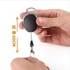 Protection buckle, elastic keychain with zipper, anti-theft