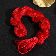 婚庆用品结婚红头绳扎发红线新娘红绳头饰上头红色扎绳婚礼月老绳