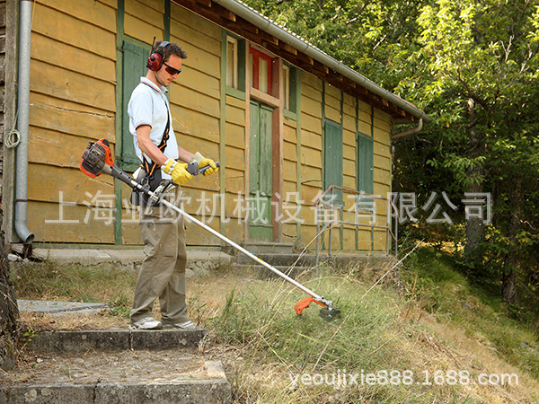 意大利欧玛Oleo-Mac侧挂式打草机 园林灌木割草机 BCH241T割灌机