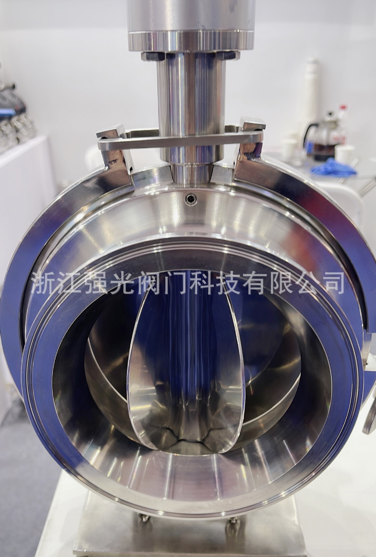 卫生级，不锈钢，气动，多瓣蝶阀，六瓣蝶阀，快装，304/316L