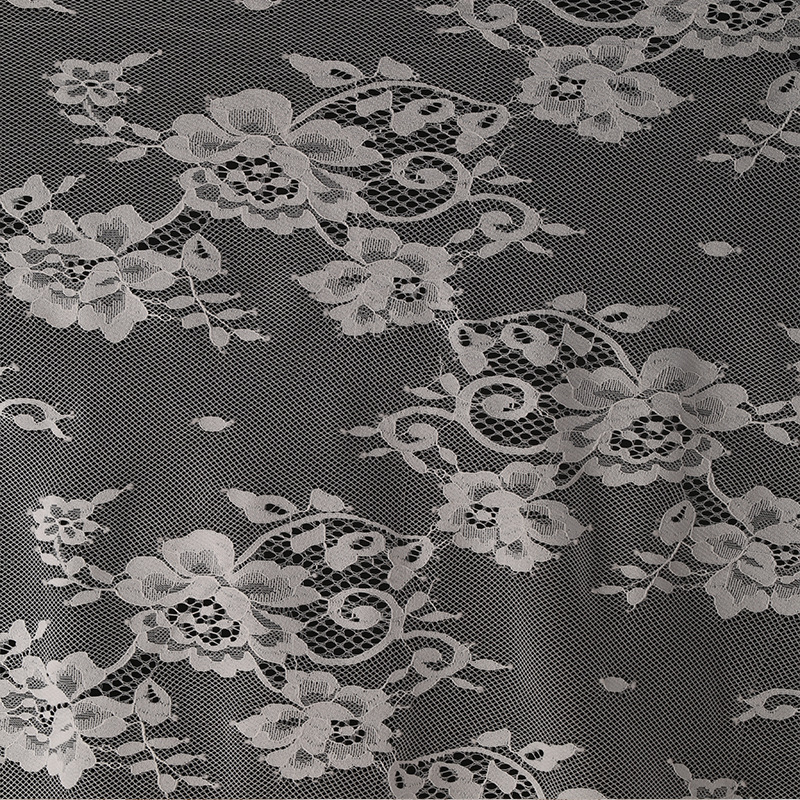 现货批发新款春夏秋冬时尚蕾丝布料女装打底衫连衣裙时装蕾丝面料