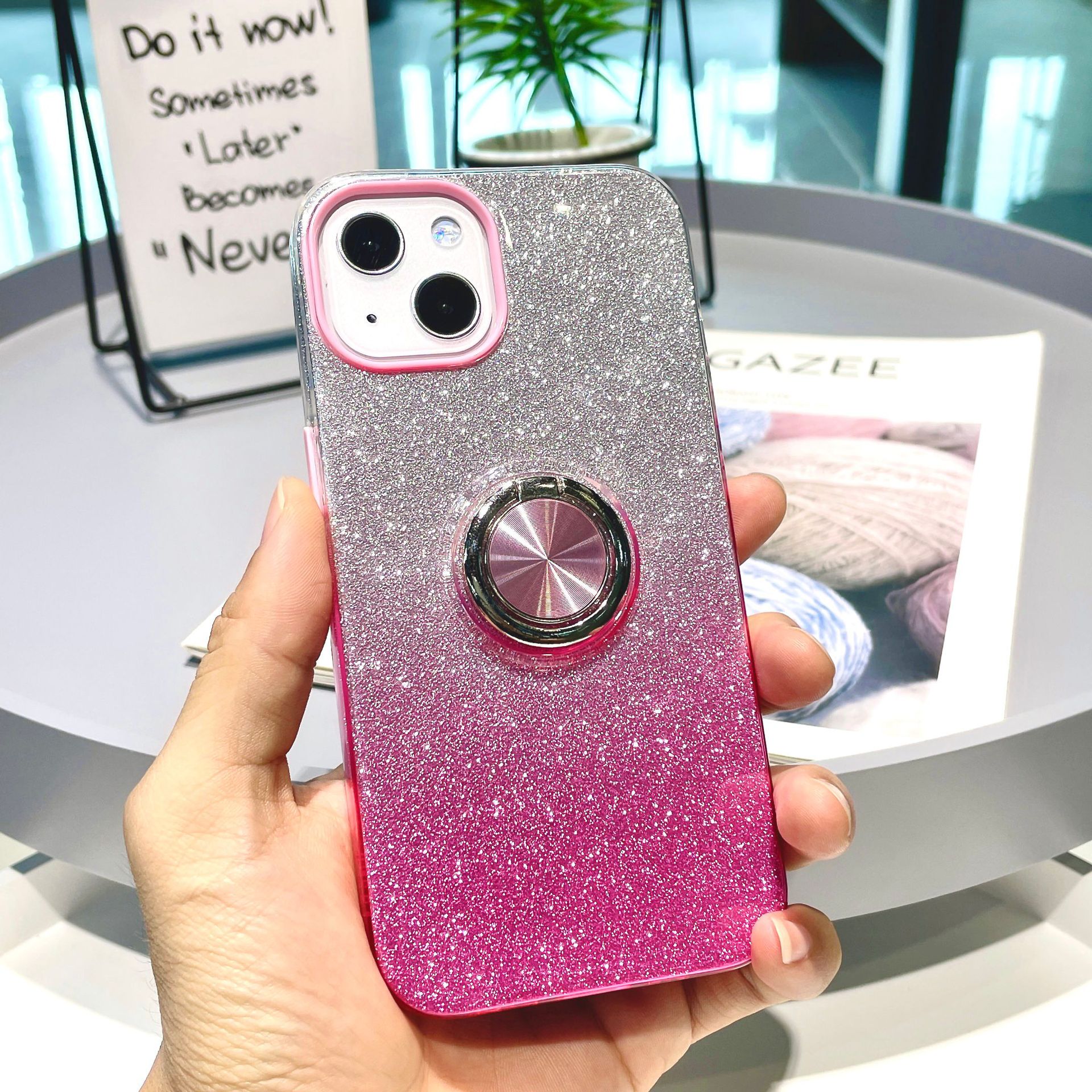 그라데이션 핑크