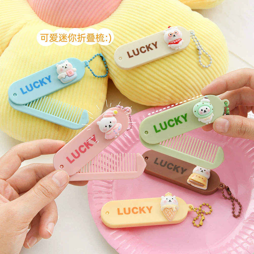 Cartoon cute children's brush, small handheld bangs