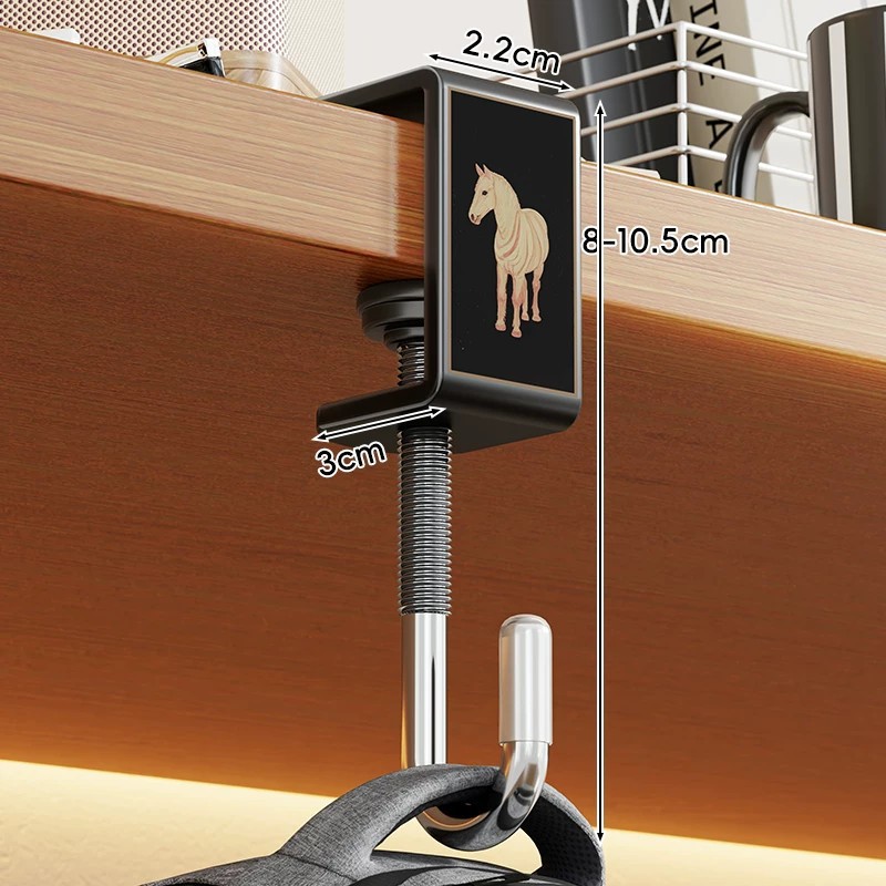 Perchero Colgante para Cama de Dormitorio Extensible para Literas image 11