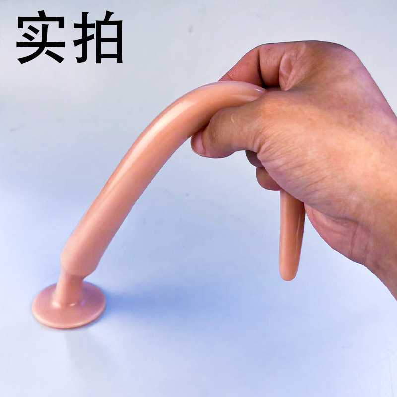 Wikisuper Long Anal Whip Soft Insert Stimulate Prostate Male and Female Universal Self-pleasure Adult Fun Sex Products 