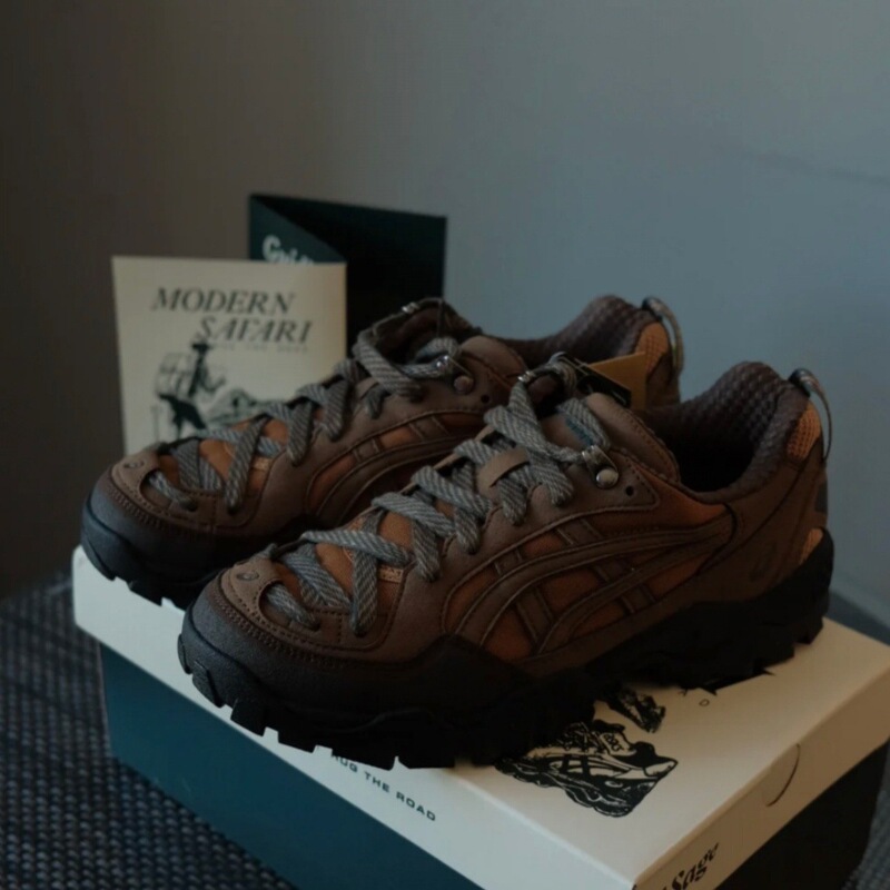 Putian Shoes Asics Men's and Women's Hiking Shoes Gel-Pickax Off-Road Outdoor Hiking Non-Slip Wear-Resistant Sports Shoes Putian Shoes Asics Men's and Women's Hiking Shoes Gel-Pickax Off-Road Outdoor Hiking Non-Slip Wear-Resistant Sports Shoes