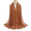 Shiffon fashionable soft scarf from pearl, 80 colors