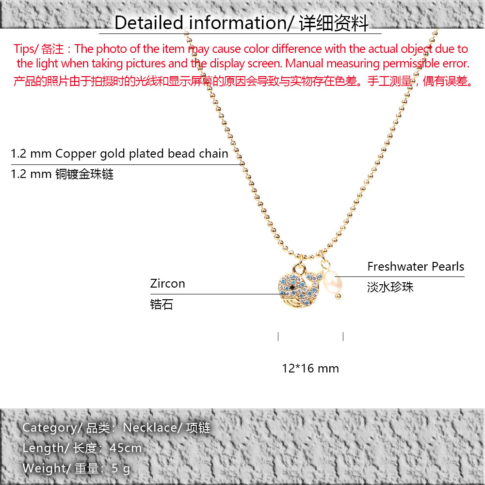 wholesale jewelry ship butterfly musical note pendant copper necklace nihaojewelry