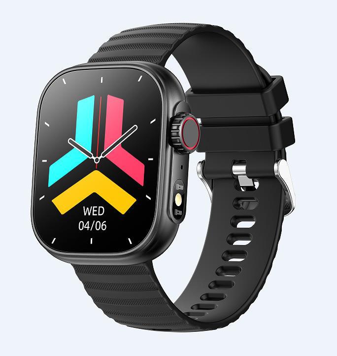 Orologio intelligente Bluetooth CloudPro ZW39 con funzione di monitoraggio della temperatura corporea, promemoria e touchscreen._voghion.com