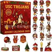 跨境temu独立站周年降临节日日历盲盒圣诞节降临节礼物盲盒戳戳乐