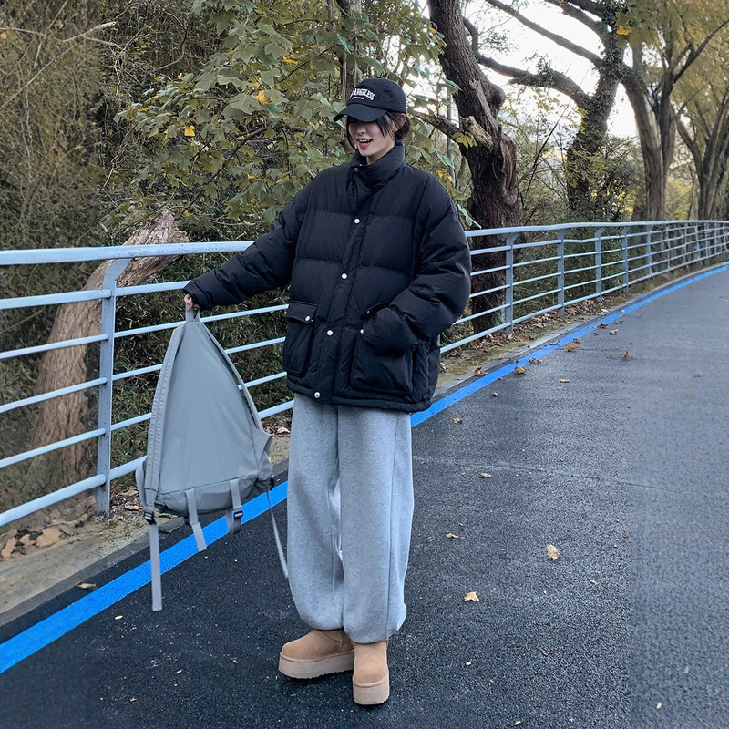 【Special Offer】Sixi Comfortable Winter Elastic Waist Fleece-Lined Jogger Pants for Women Versatile Casual Pants