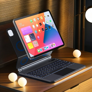 Magic Keyboard Suitable for Pro11 Floating Keyboard Leather Case All-In-One Air4/5 Touch Keyboard Air 10.9inch