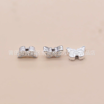 Zərgərlik ara hissələri Silver Spacer Beads Accessories Woven