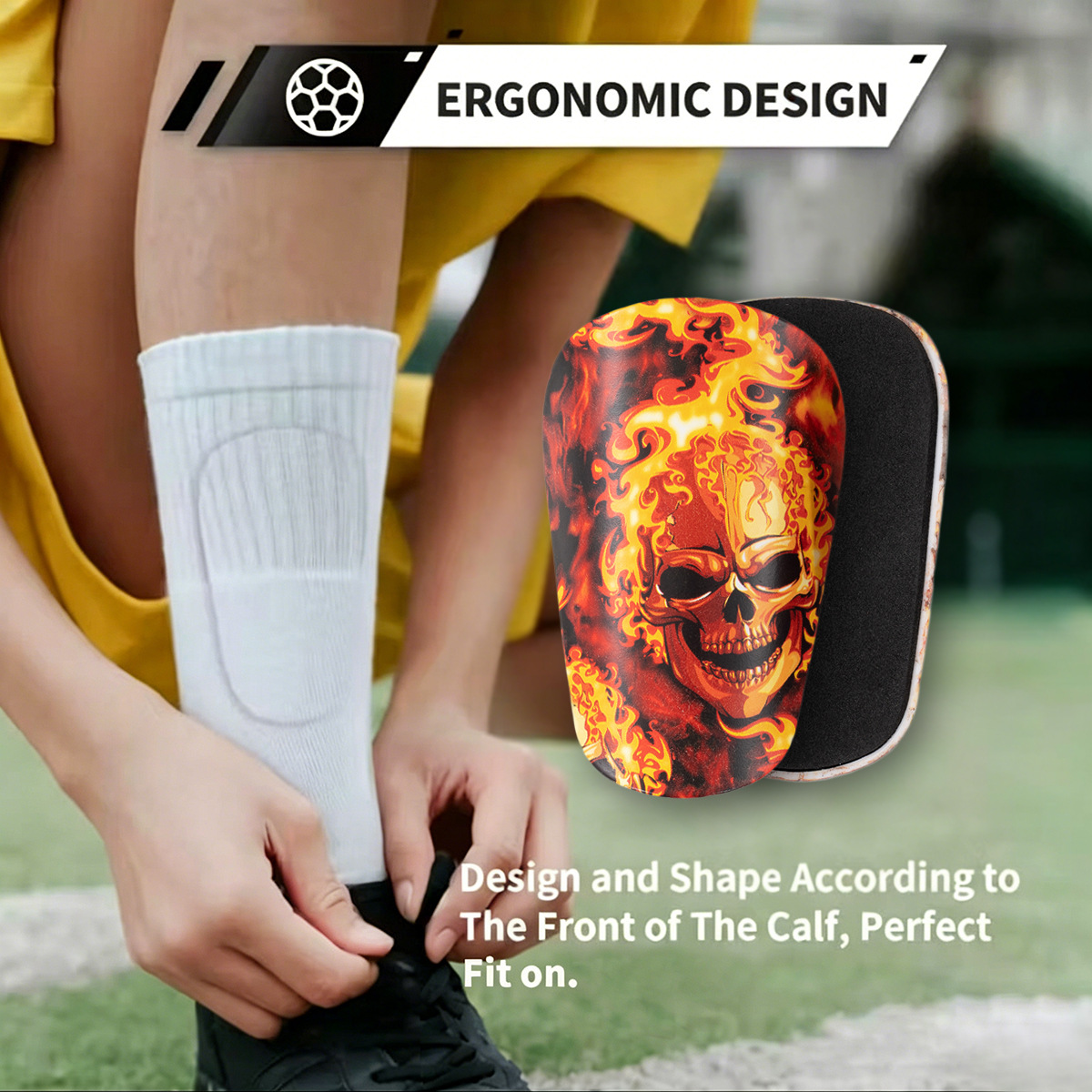 Football Shin Guard Children's and Adult Sports Protection Insert