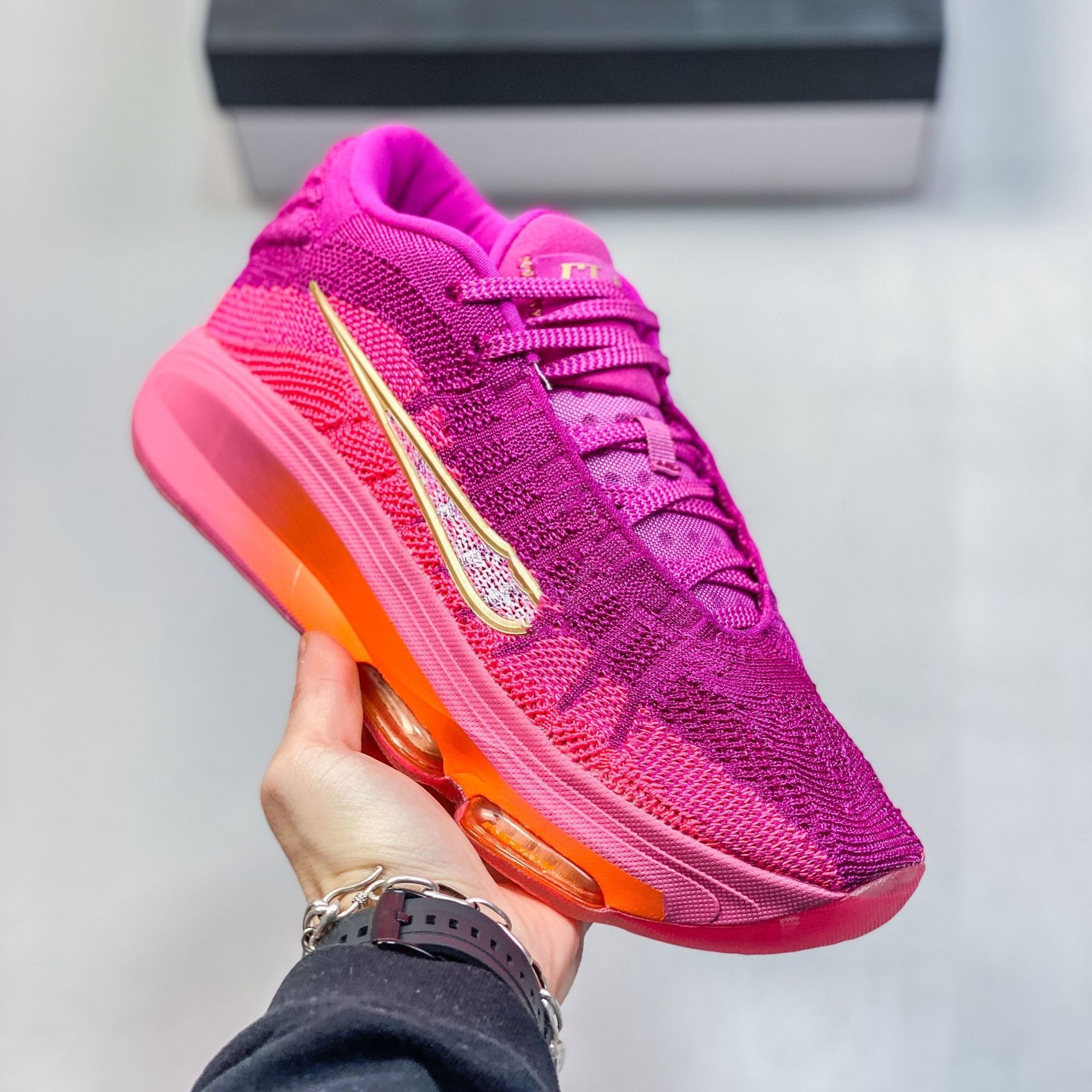 Pure original GT Hustle3 Wenban Yama alienígenas zapatos de baloncesto aire amortiguación anti-torsión zapatillas respirables