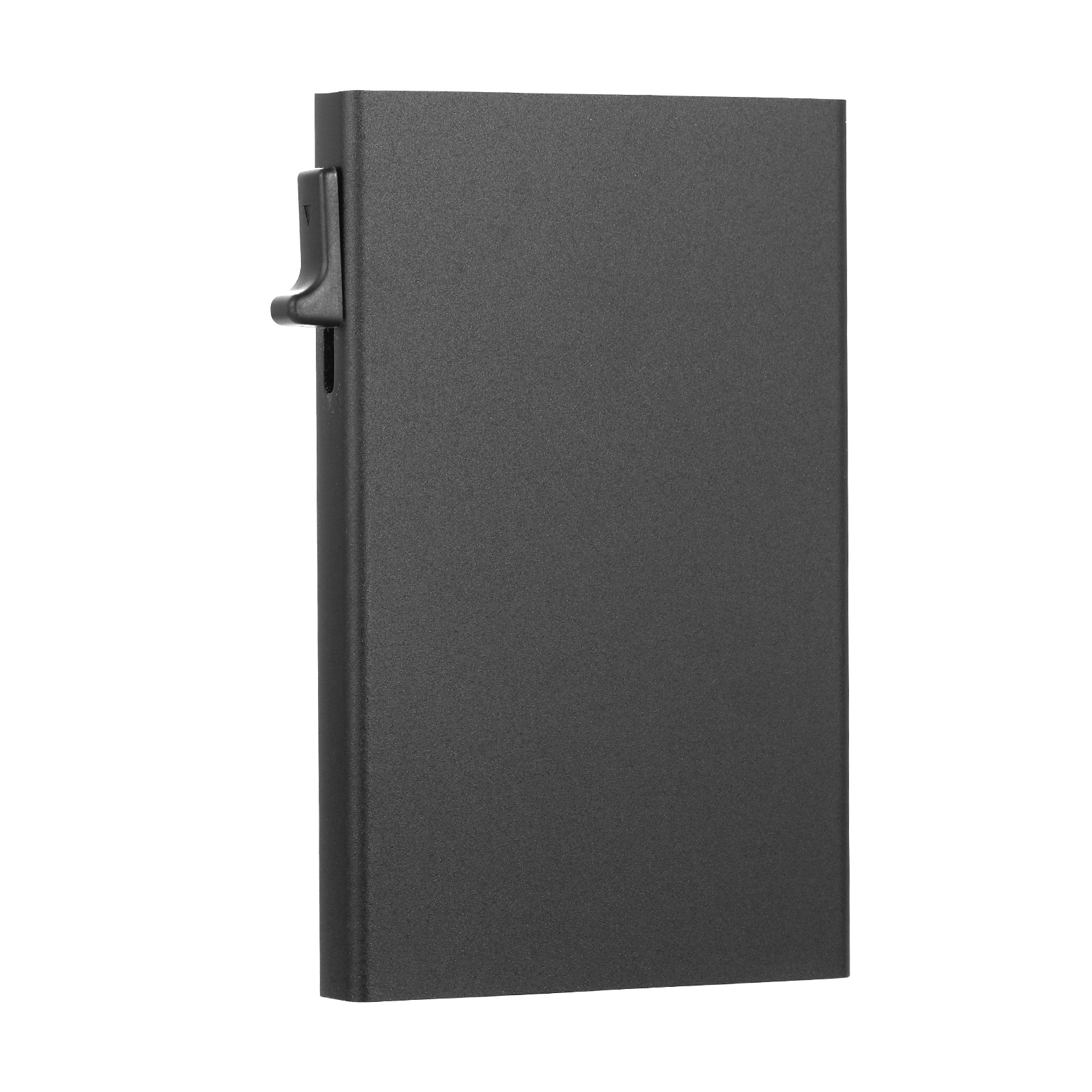 Unisex Solid Color Aluminium Alloy Open Card Holder display picture 4