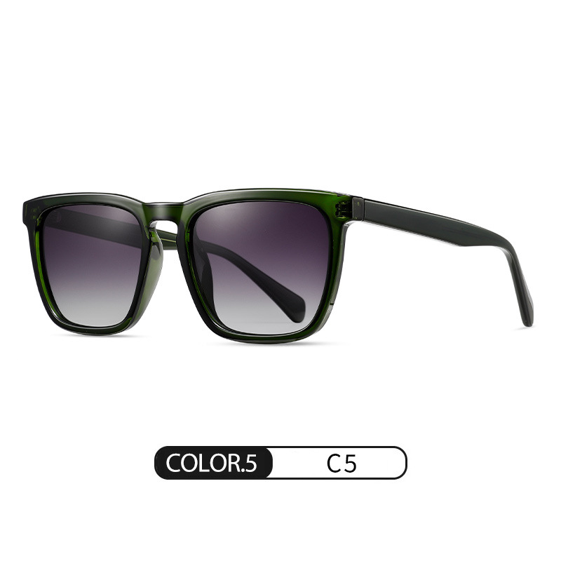 Gafas de sol polarizadas transfronterizas de moda S31118 Gafas de sol de hoja de protección UV para conducción al aire libre Gafas de sol para mujer