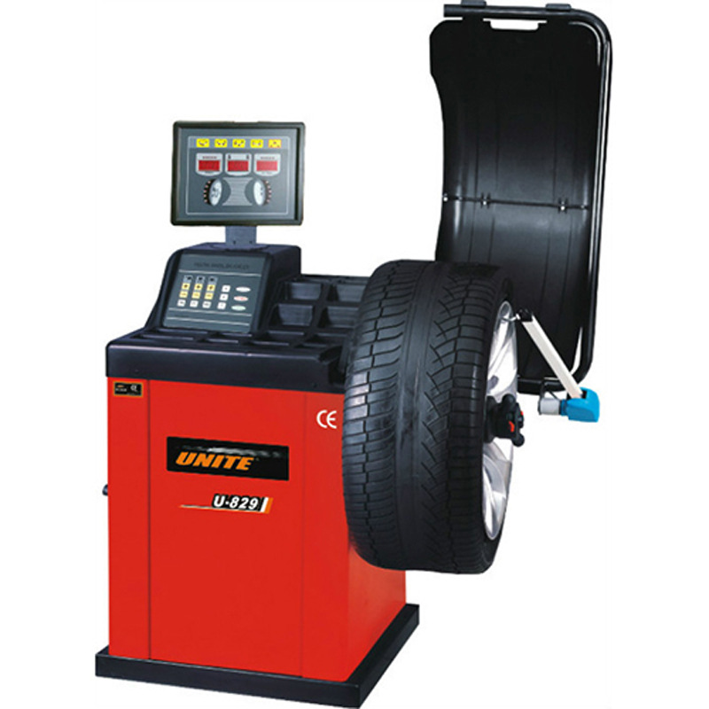优耐特U-829轮胎平衡机平衡仪豪华型轮胎动平衡机