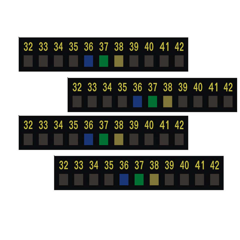 Temperature Indicator Sticker