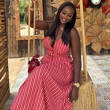 欧美女装性感吊带抹胸上衣女非洲气质洋气半身长裙新款时尚两件套