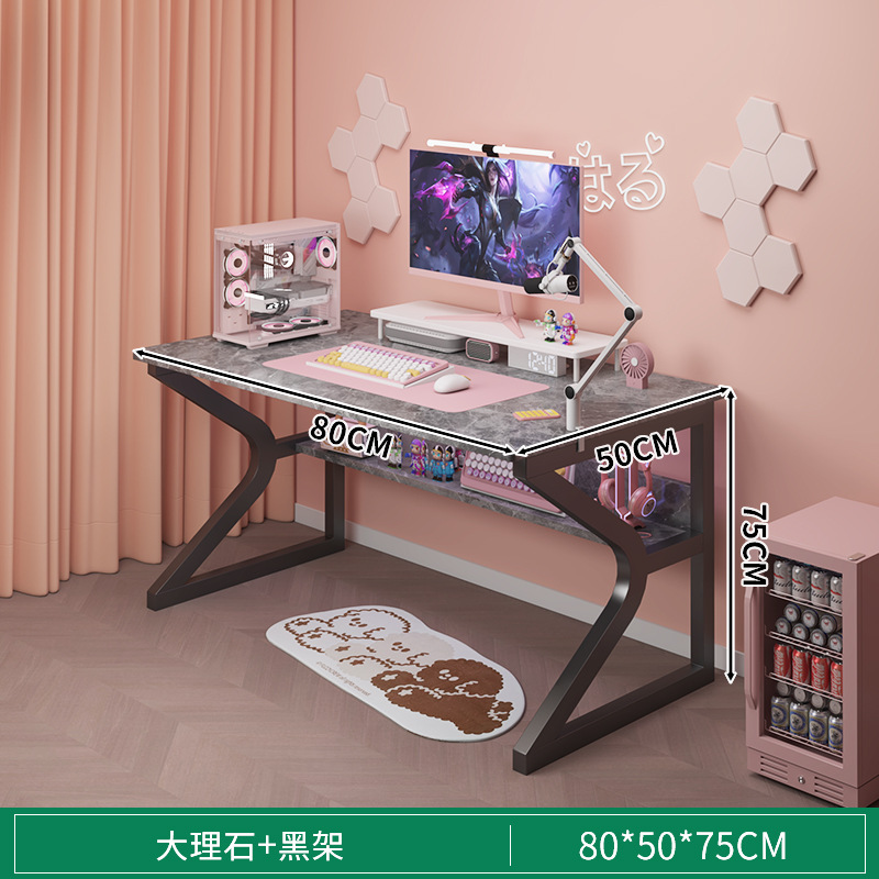 Escritorio de computadora blanca escritorio doméstico dormitorio de niñas escritorio de escritorio simple escritorio de escritorio